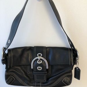 🔥🔥Coach Leather Mini Black Shoulderbag🔥🔥